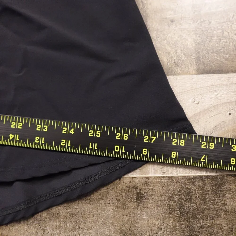 L.L.Bean‎ Shaping Swimwear Swim Skirt Women’s Size 12 Black UPF 50+